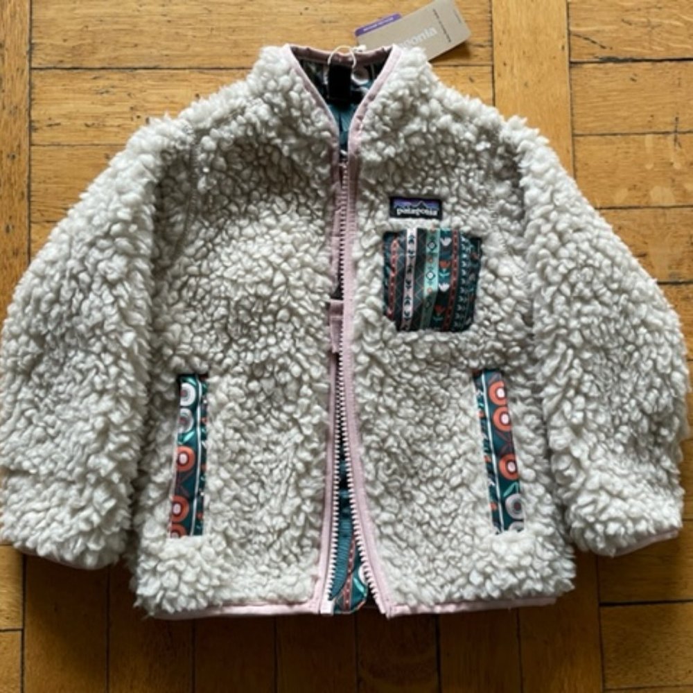 NWT Patagonia Baby Girl Fleece 12-18M
